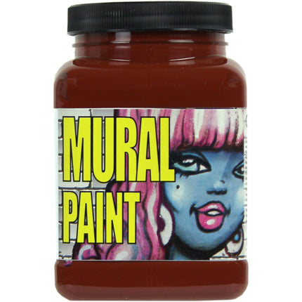 Mural Paint, Dirt Burnt Sienna, Pint