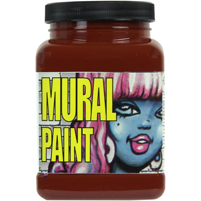 Mural Paint, Dirt Burnt Sienna, Pint