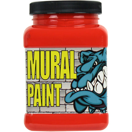 Mural Paint, Fury Orange, Pint