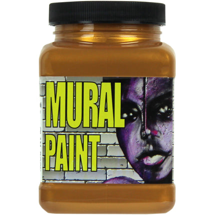 Mural Paint, Glam Rock Gold Metallic, Pint
