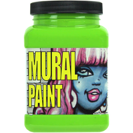 Mural Paint, Slime Green Light, Pint