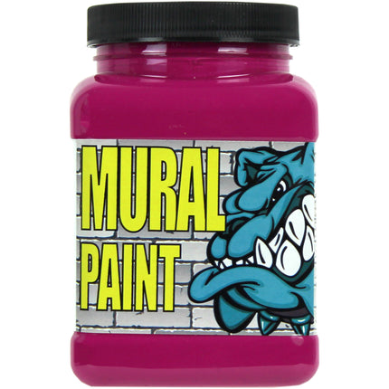 Mural Paint, Pucker Magenta, Pint
