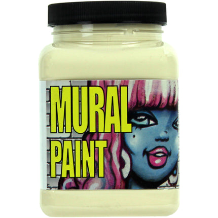Mural Paint, Sand Unbleached Titanium, Pint