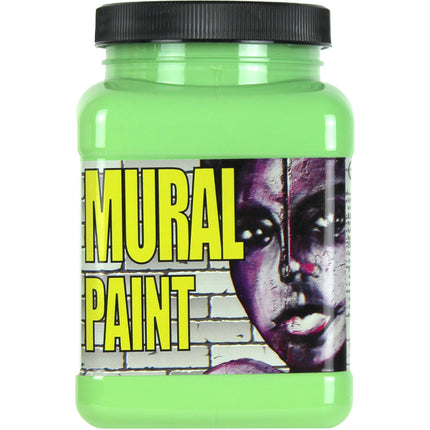 Mural Paint, Mint Light Green, Pint