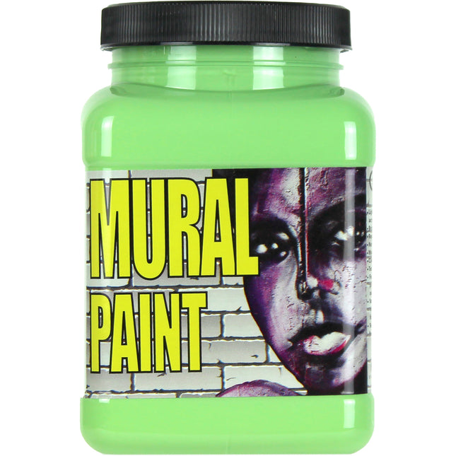 Mural Paint, Mint Light Green, Pint