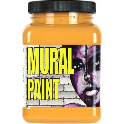 Mural Paint, Nacho Yellow Orange, Pint