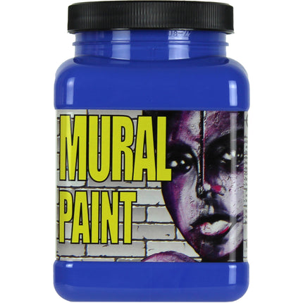 Mural Paint, Neptune Cobalt Blue Hue, Pint