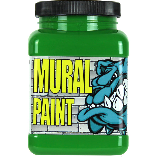 Mural Paint, T-rex Brilliant Green, Pint