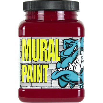 Mural Paint, Vixen Alizarine Crimson, Pint