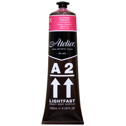 Atelier Alizarine Crimson Acrylic A2 Heavybody Lightfast