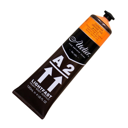 Atelier Cad Orange Hue Acrylic A2 Heavybody Lightfast
