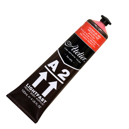Atelier Cadmium Red Medium Acrylic A2 Heavybody Lightfast