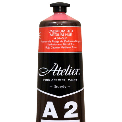 Atelier Cadmium Red Medium Acrylic A2 Heavybody Lightfast