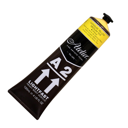 Atelier Cad Yellow Med Hue Acrylic A2 Heavybody Lightfast