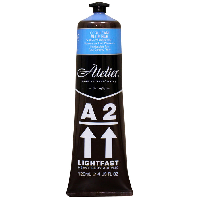 Atelier Cerulean Blue Hue Acrylic A2 Heavybody Lightfast