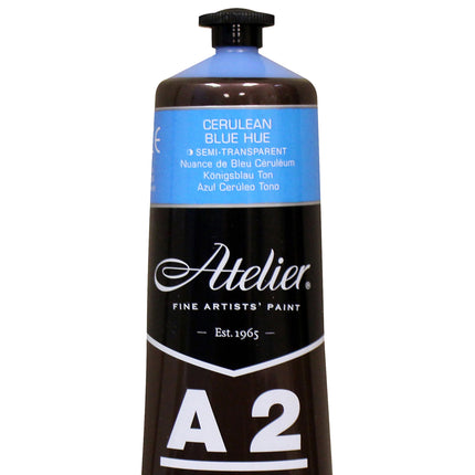 Atelier Cerulean Blue Hue Acrylic A2 Heavybody Lightfast