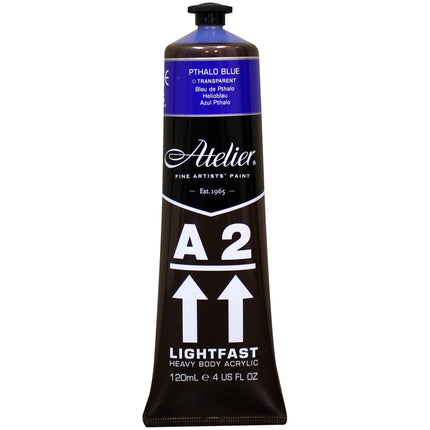 Atelier Pthalo Blue Acrylic A2 Heavybody Lightfast