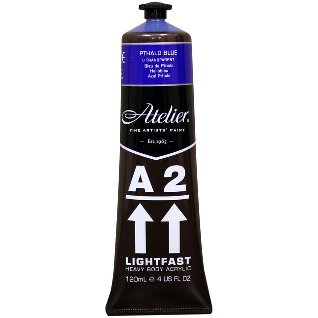 Atelier Pthalo Blue Acrylic A2 Heavybody Lightfast