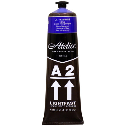 Atelier Ultramarine Blue Acrylic A2 Heavybody Lightfast