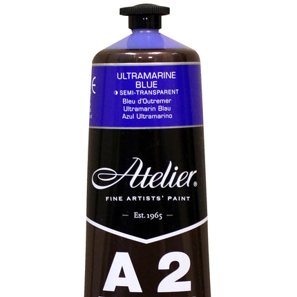 Atelier Ultramarine Blue Acrylic A2 Heavybody Lightfast