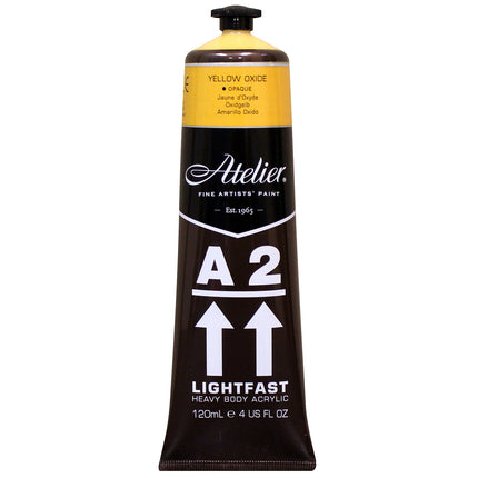Atelier Yellow Oxide Acrylic A2 Heavybody Lightfast