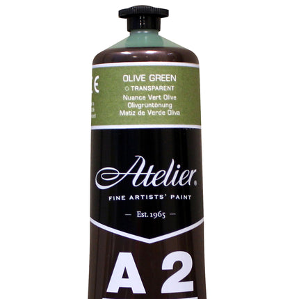 Atelier Olive Green Hue Acrylic A2 Heavybody Lightfast