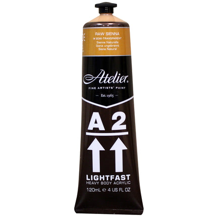 Atelier Raw Sienna Acrylic A2 Heavybody Lightfast