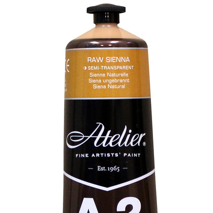 Atelier Raw Sienna Acrylic A2 Heavybody Lightfast