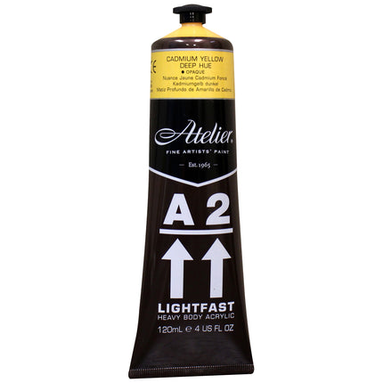 Atelier Cad Yellow Deep Hue Acrylic A2 Heavy body Lightfast