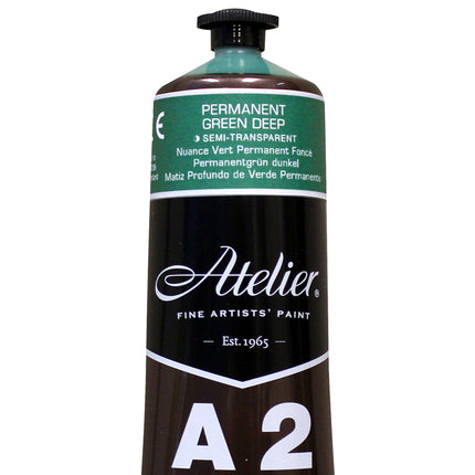Atelier Perm Green Deep Acrylic A2 Heavybody Lightfast