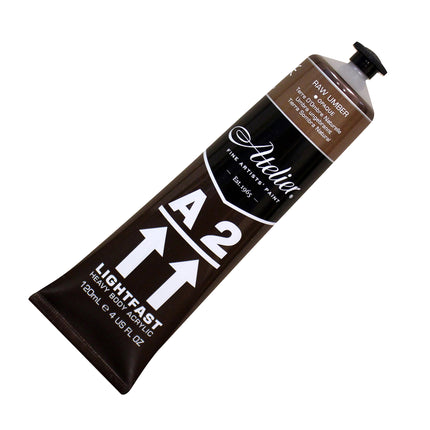 Atelier Raw Umber Acrylic A2 Heavybody Lightfast