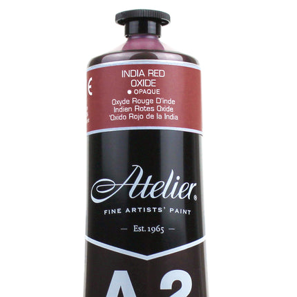 Atelier India Red Oxide Hue Acrylic A2 Heavybody Lightfast
