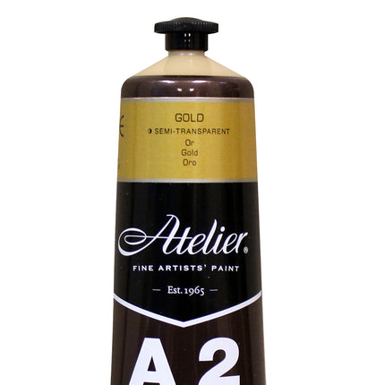 Atelier Gold Acrylic A2 Heavybody Lightfast