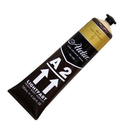 Atelier Gold Acrylic A2 Heavybody Lightfast