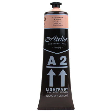 Atelier Toning Pink Acrylic A2 Heavybody Lightfast