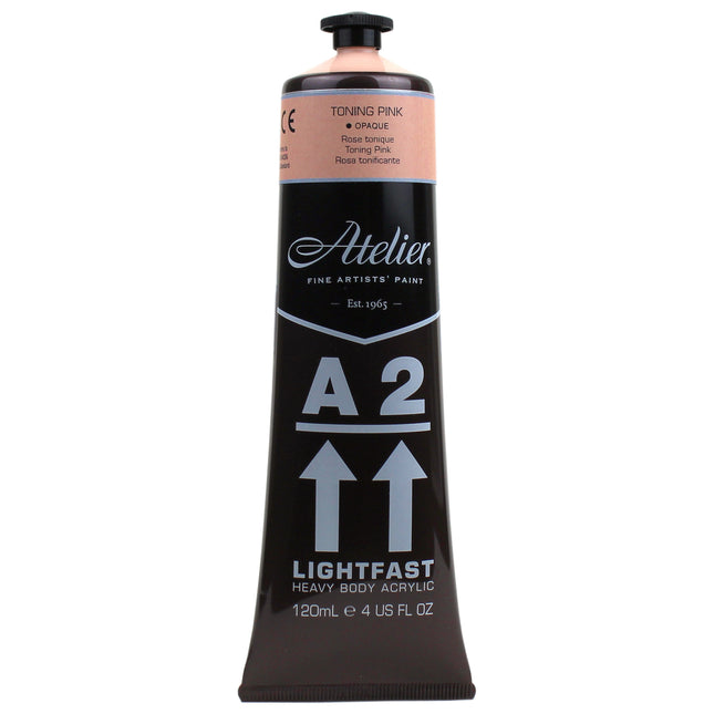 Atelier Toning Pink Acrylic A2 Heavybody Lightfast
