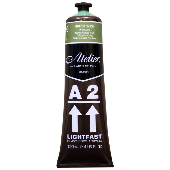Atelier Green Oxide Hue Acrylic A2 Heavybody Lightfast