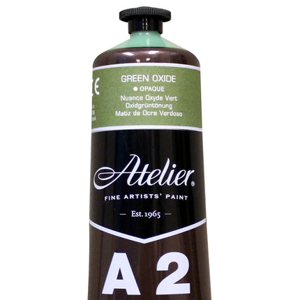 Atelier Green Oxide Hue Acrylic A2 Heavybody Lightfast