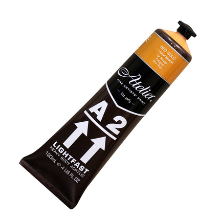 Atelier Red Gold Acrylic A2 Heavybody Lightfast