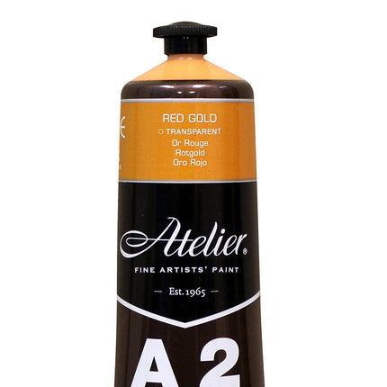 Atelier Red Gold Acrylic A2 Heavybody Lightfast