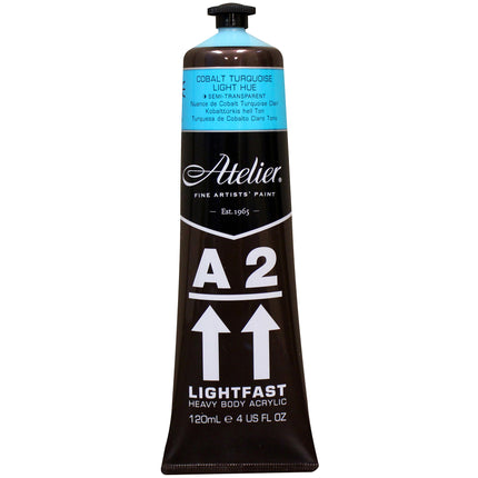 Atelier Cobalt Turq Lt Hue Acrylic A2 Heavybody Lightfast
