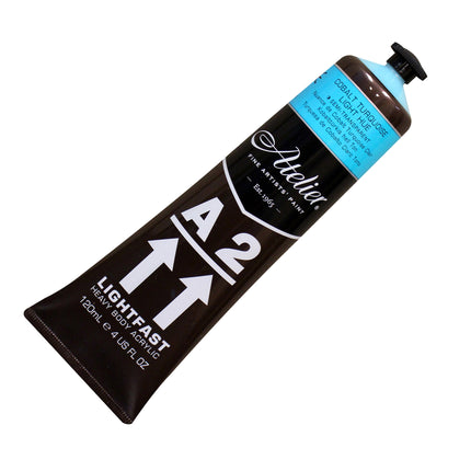 Atelier Cobalt Turq Lt Hue Acrylic A2 Heavybody Lightfast