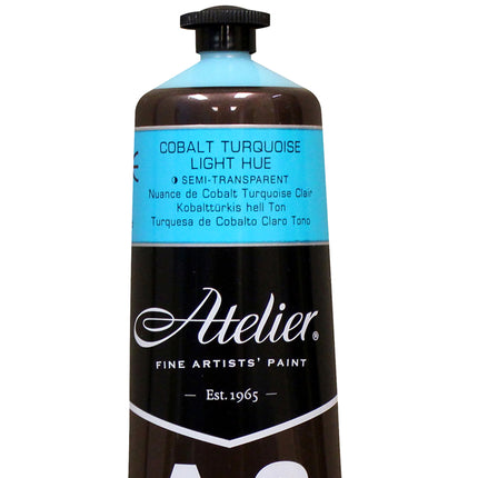 Atelier Cobalt Turq Lt Hue Acrylic A2 Heavybody Lightfast