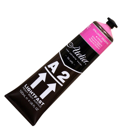 Atelier Brilliant Magenta Acrylic A2 Heavybody Lightfast