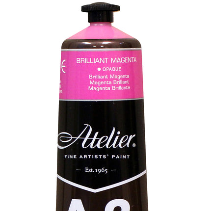 Atelier Brilliant Magenta Acrylic A2 Heavybody Lightfast