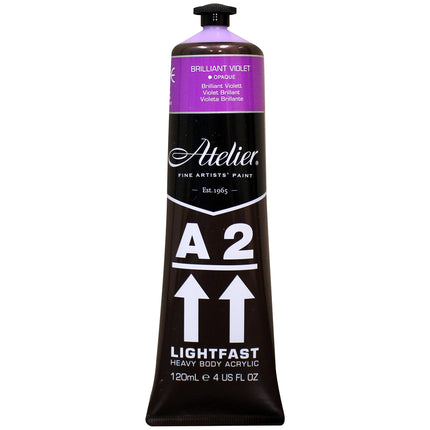 Atelier Brilliant Violet Acrylic A2 Heavybody Lightfast