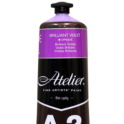 Atelier Brilliant Violet Acrylic A2 Heavybody Lightfast