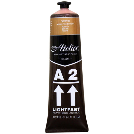 Atelier Copper Acrylic A2 Heavybody Lightfast