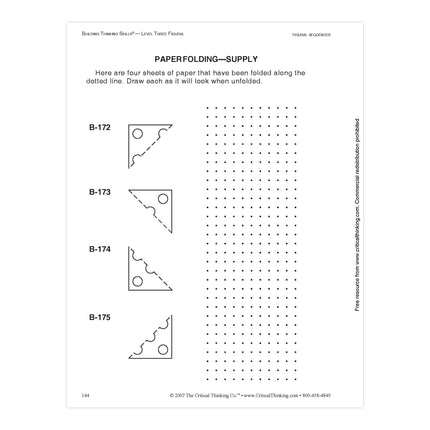 Building Thinking Skills® Book, Level 3, Grade 7-12+