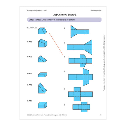 Building Thinking Skills®, Level 2, Grades 4-6